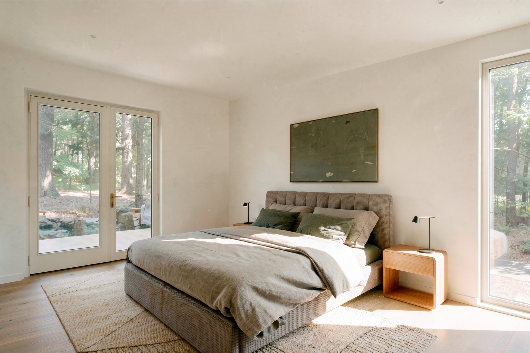 Master bedroom rendering
