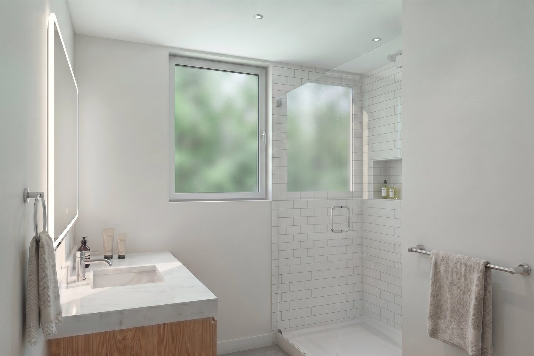 Bathroom rendering