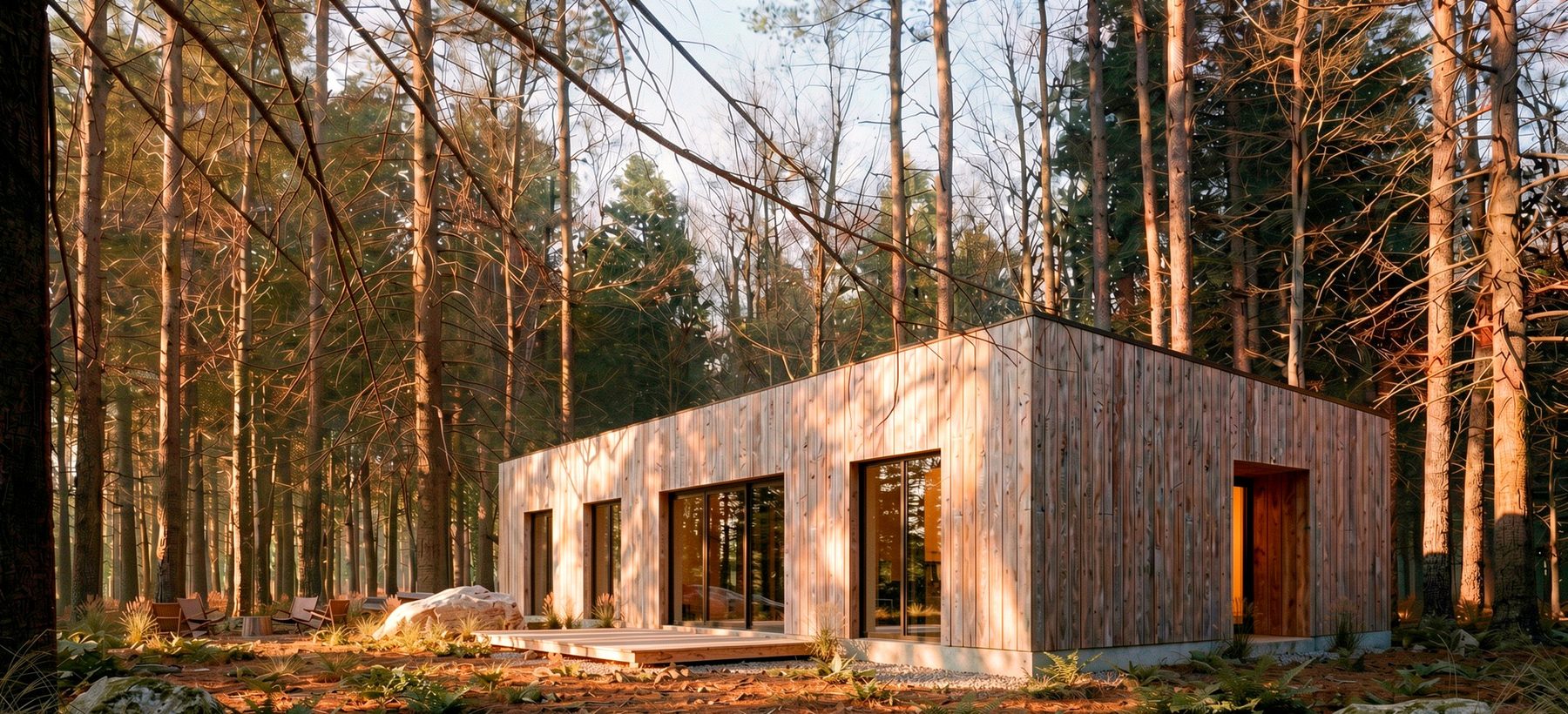 658 Briggs Passive House — northwest elevation