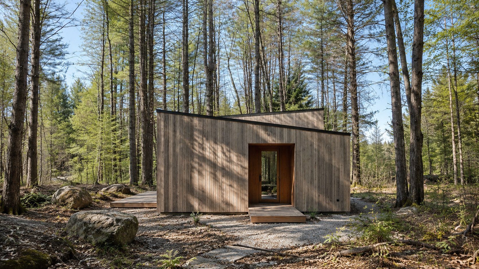 658 Briggs Passive House — west elevation